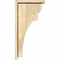 Ekena Millwork Yorktown Rough Sawn Corbel w/Backplate, Douglas Fir, 6"W x 12"D x 24"H COR06X12X24YOR01RDF - alternate 2